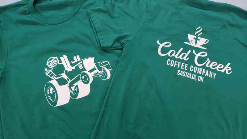 Cold Creek Coffee Tractor Pull Shirts