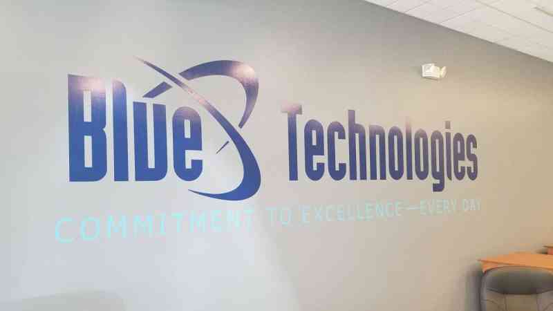 Blue Technologies Wall Graphics